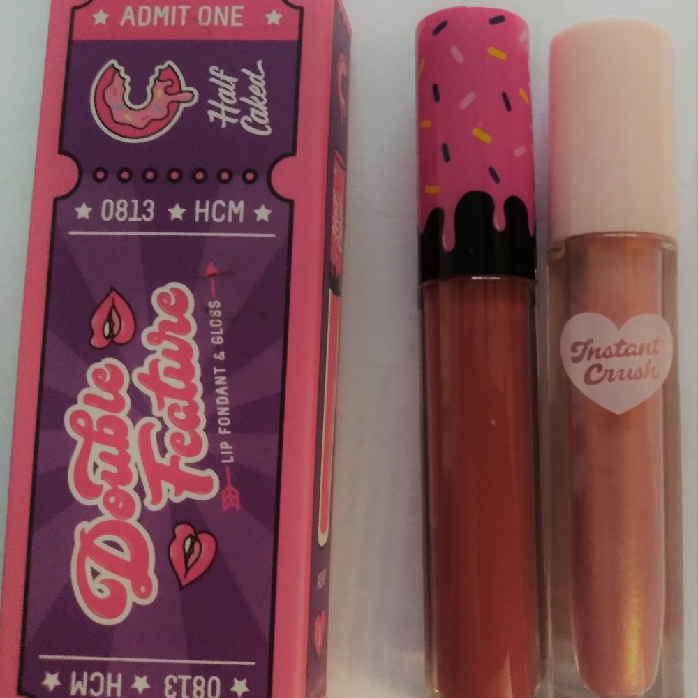 Half Caked Double Feature Lip Fondant & Lip Gloss